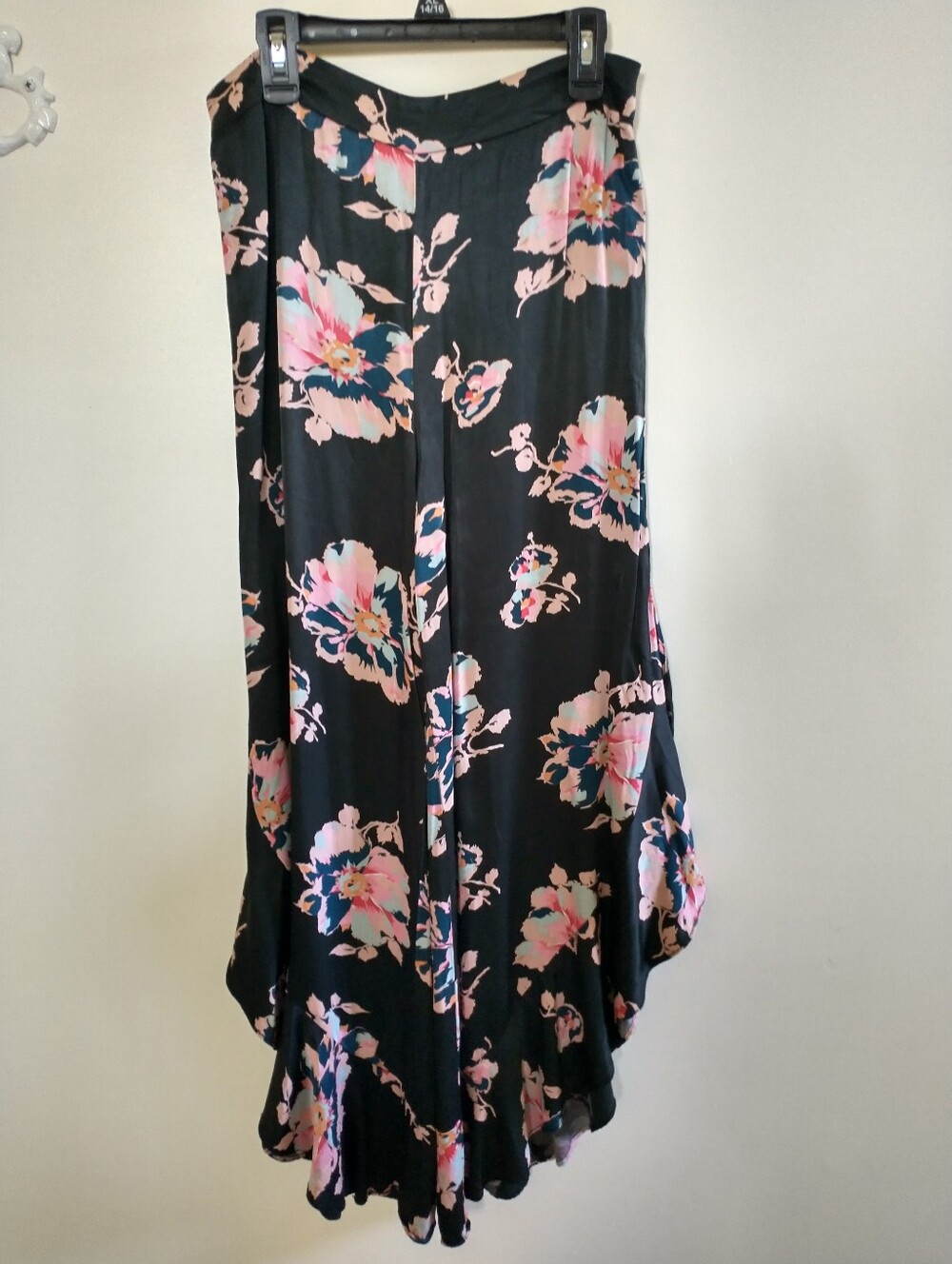 Anthropologie elecenses tansy Wide Leg Ruffled Pants Size 0